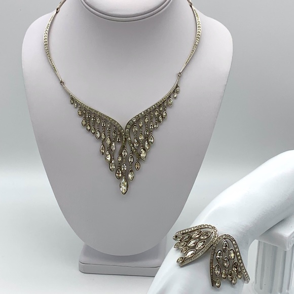 Atelier Swarovski Swift Necklace and Bracelet - Picture 1 of 11